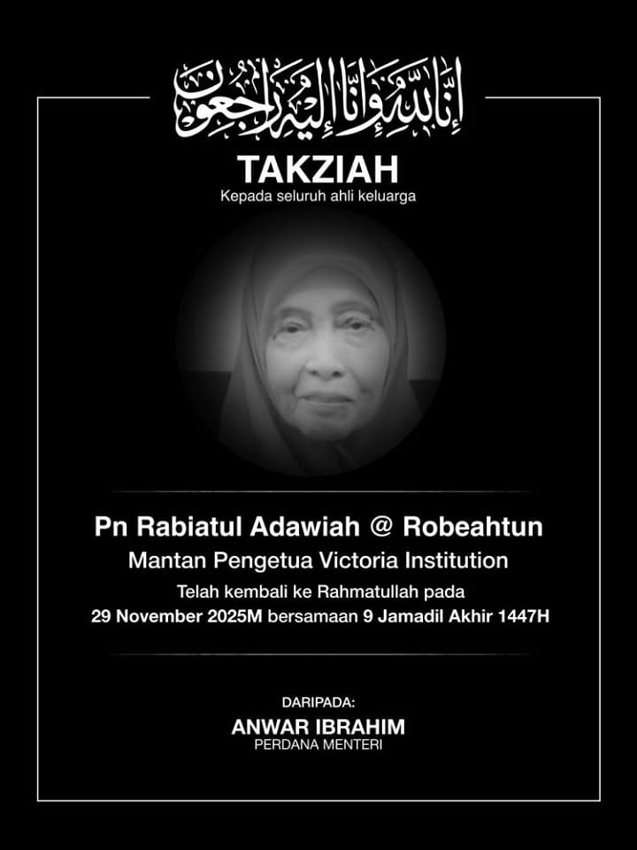 PM zahir dukacita atas pemergian bekas guru Bahasa Melayu di MCKK