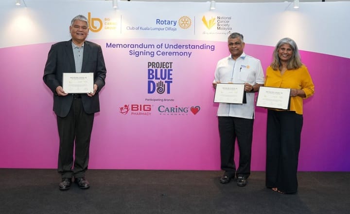 Tiga pihak sokong inisiatif Project Blue Dot