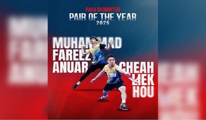 Liek Hou dinobat pemain para lelaki terbaik dunia 2025
