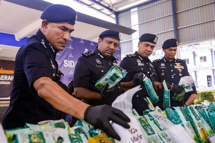 Polis tumpaskan sindiket edar dadah bernilai RM13.8 juta, enam lelaki ditahan