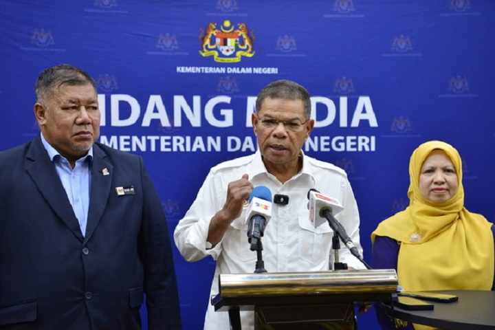 KDN masih kumpul maklumat berhubung dakwaan kultus Korea Selatan – Saifuddin Nasution KDN masih kumpul maklumat berhubung dakwaan kultus Korea Selatan – Saifuddin Nasution