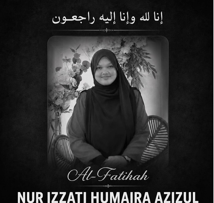 Nur Izzati ditemukan meninggal dunia selepas tiga hari pencarian
