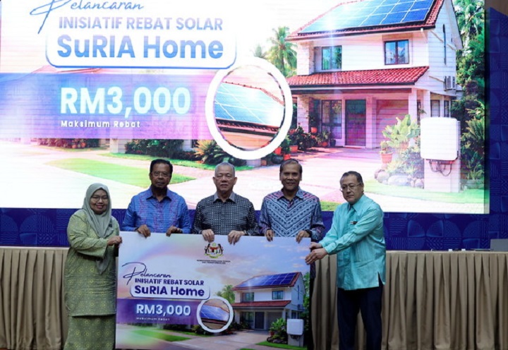 PETRA lancar Suria Home, rebat solar hingga RM3,000 untuk pengguna domestik