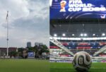 Skrin gergasi di Dataran Merdeka siar perlawanan akhir Piala Dunia