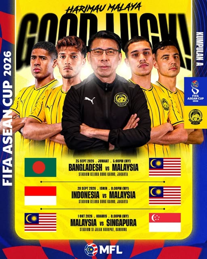 PIALA ASEAN FIFA: RTM SIARKAN AKSI HARIMAU MALAYA – PM ANWAR