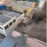 EMPAT KILANG MUSNAH DALAM KEBAKARAN DI TAMAN PERINDUSTRIAN PUCHONG