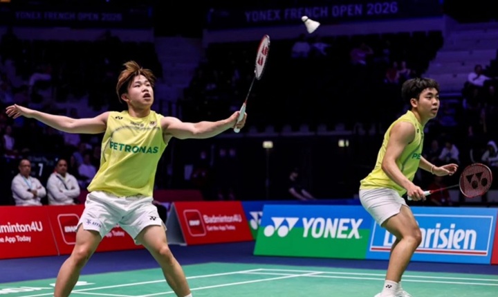 Terbuka Hylo: Aaron-Roy King, Pang Ron-Pei Jing mara ke separuh akhir
